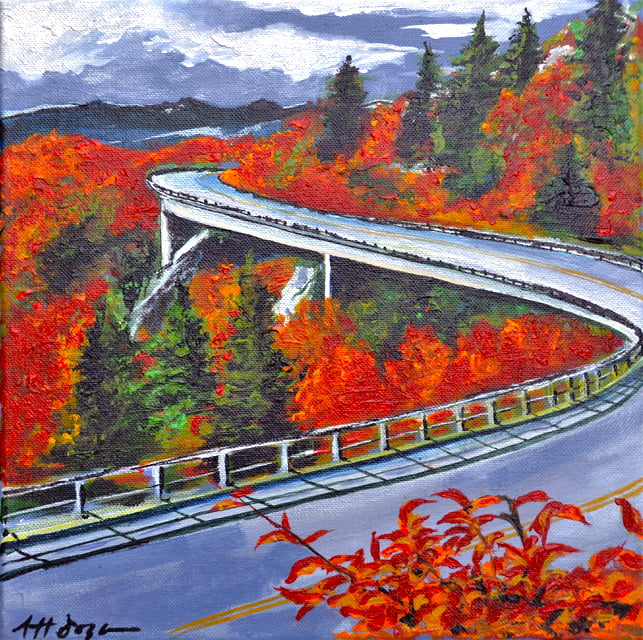 "Blue Ridge Mountains in the Fall"