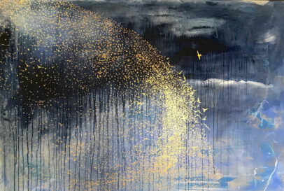 "En Masse", 60" x 48" - Oil & Acrylic on Canvas