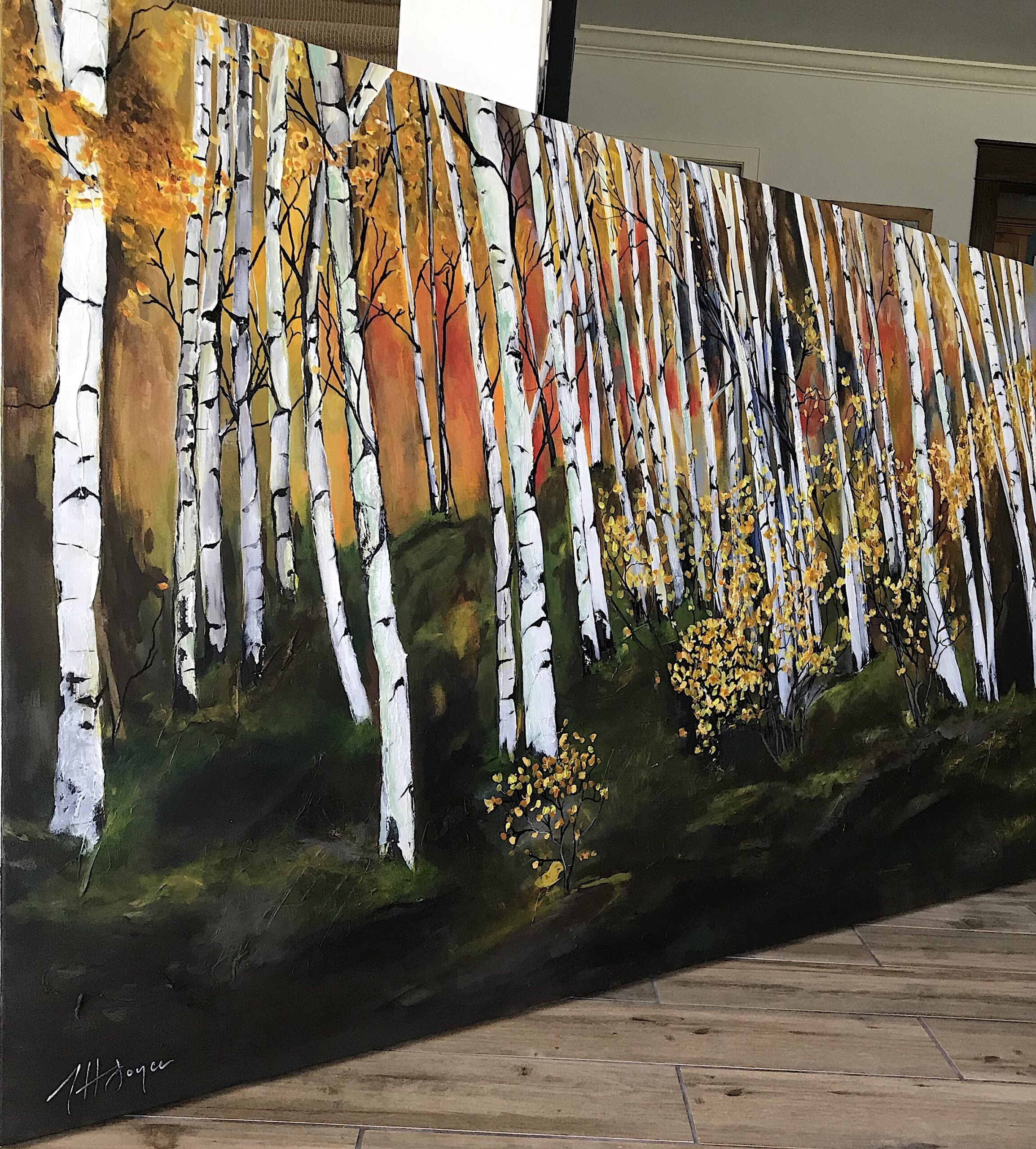 "Fall Aspens"