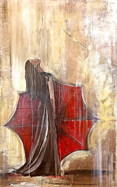 "Standing Tall Against the Rain"