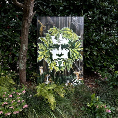 Green Man 25th Anniversary Painting