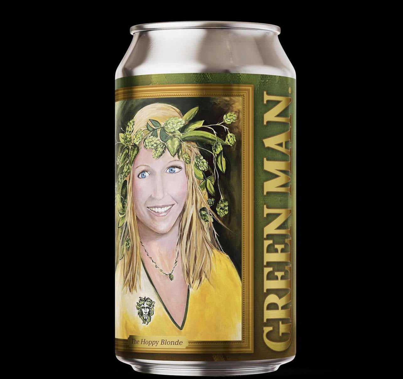 Green Man Hoppy Blonde Beer