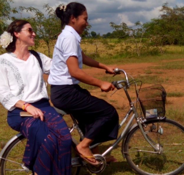 Nancy Joyce in Cambodia