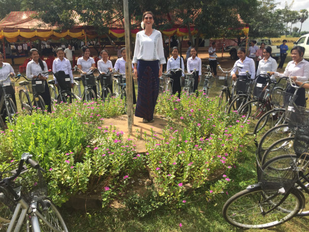 Nancy Joyce in Cambodia Nancy Joyce in Cambodia