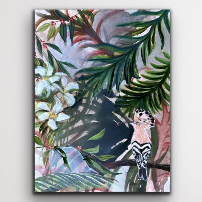 "Among Papaya Flowers"