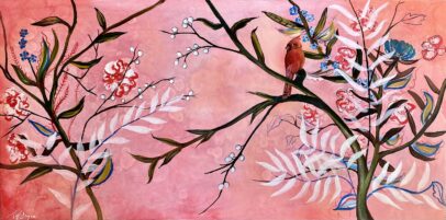 "While The World Sleeps", 24in x 48in