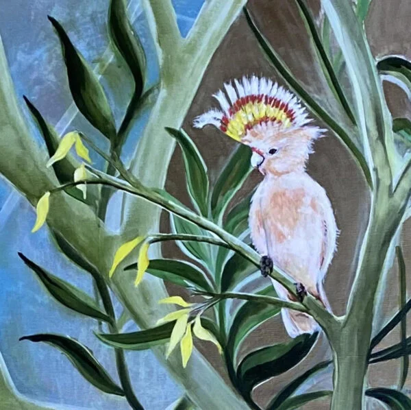Perch & Pair painting (alt. view)