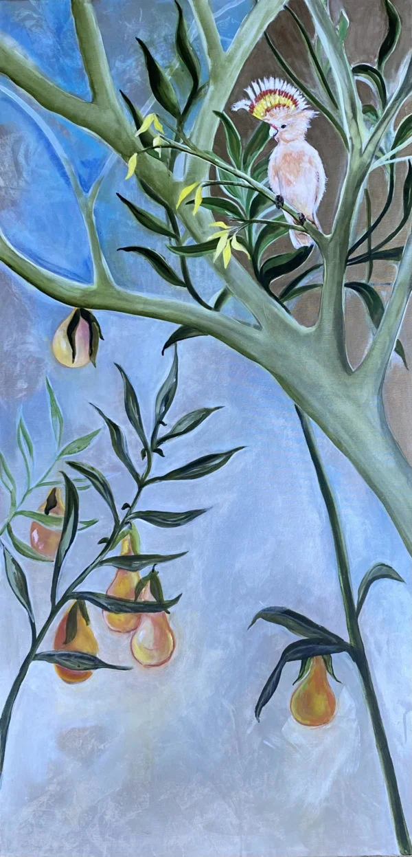 Perch & Pair painting (alt. view 2)