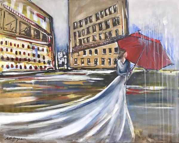 Without Hesitation painting