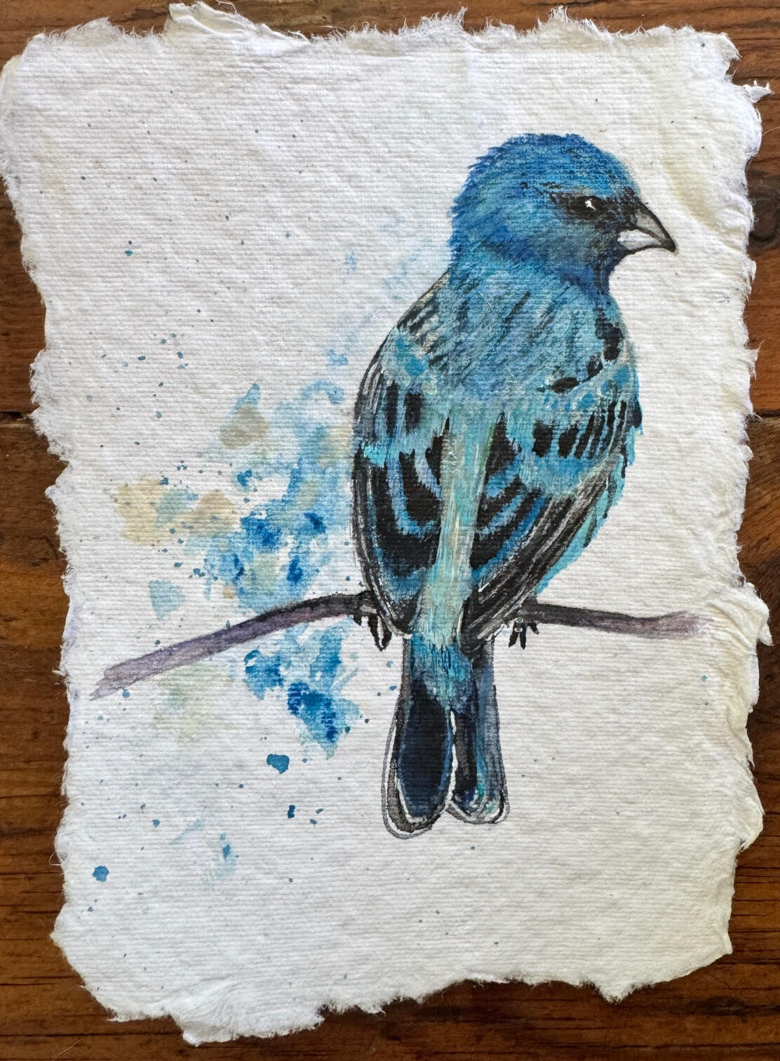 "Joy"_Indigo Bunting