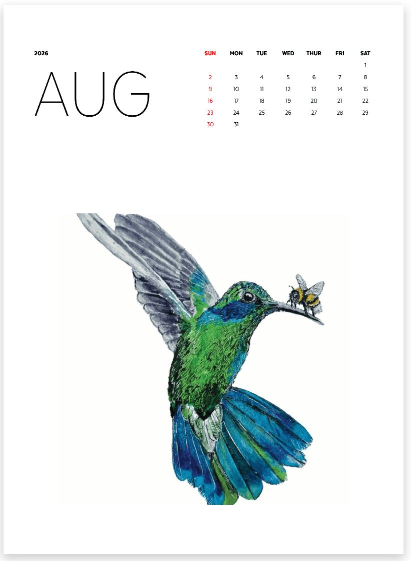 Keepsake Calendar - 14 Framable prints! - Image 9