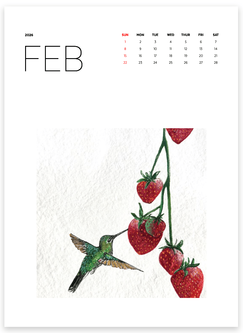 Keepsake Calendar - 14 Framable prints! - Image 3