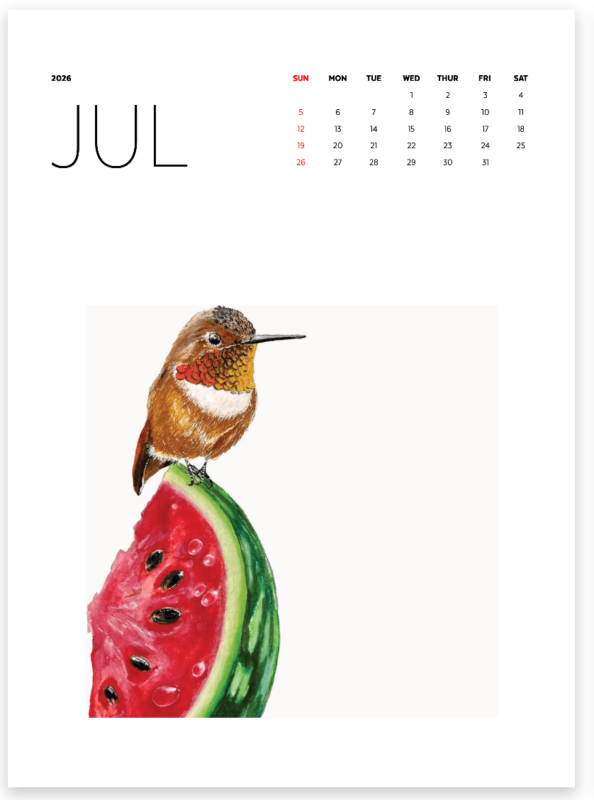 Keepsake Calendar - 14 Framable prints! - Image 8